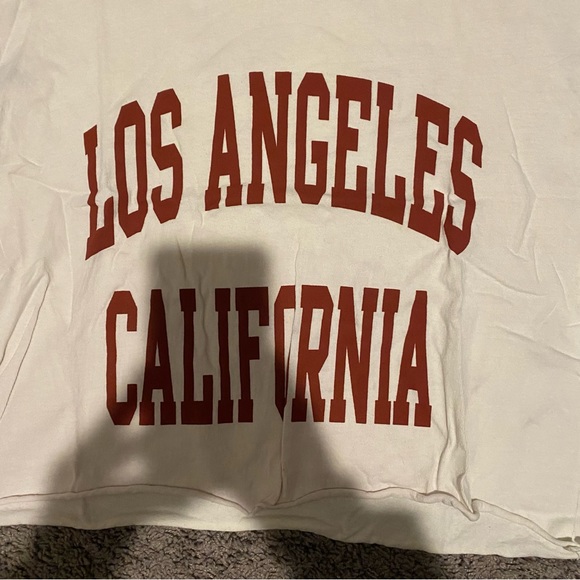 Cropped Brandy Los Angeles Tshirt - Picture 2 of 3